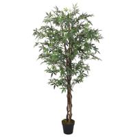 VidaXL Kunstplant esdoornboom 504 bladeren 150 cm groen - thumbnail