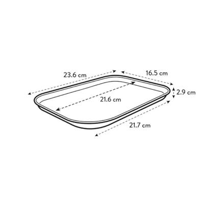 Elho Schotel kweektray 24cm zwart