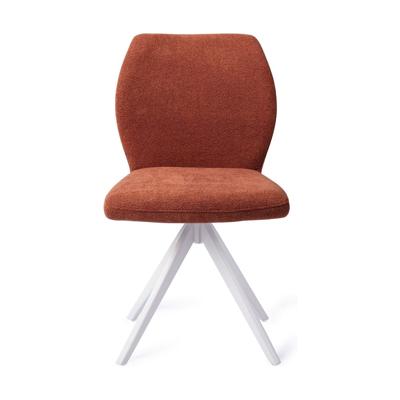Jesper Home Eetkamerstoel 'Ikata' Turn White, Draaibaar, kleur Cosy Copper