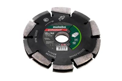 Metabo 628298000 Groeffrees Hardmetaal Afmeting, Ø 125 mm Schachtdiameter 22.23 mm 1 stuks Metabo 628298000 Groeffrees Hardmetaal Afmeting, Ø 125 mm Schachtdiameter 22.23 mm 1 stuks