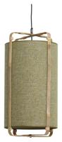 Light & Living Hanglamp 'Sendai' Jute en Bamboe, 42cm, kleur Groen - thumbnail