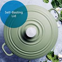 BK Bourgogne braadpan 28 cm olive green - thumbnail