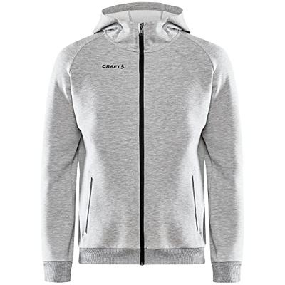 Craft 1910620 Core Soul Full Zip Hood Men - Grey Melange - XL