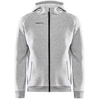 Craft 1910620 Core Soul Full Zip Hood Men - Grey Melange - XL - thumbnail