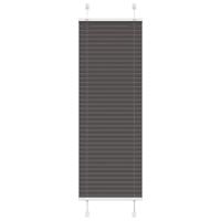 Pliss rolgordijn 40x100 cm stofbreedte 39,4 cm polyester zwart - thumbnail