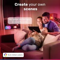 Set van 10 Smart GU10 spots - 120° - 5,5 Watt 400 lumen - RGBWW - Wifi & Bluetooth - Bestuurbaar via app - Google Home, Amazon Alexa en Siri - Smart Lampen - thumbnail