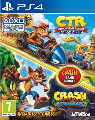 Crash Team Racing Nitro-Fueled + Crash Bandicoot N'Sane Trilogy Bundle