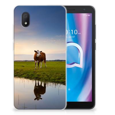 Alcatel 1B (2020) | TPU Hoesje | Koe Alcatel 1B (2020) | TPU Hoesje | Koe