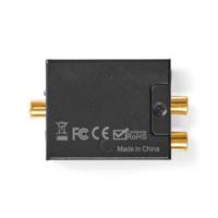Nedis Digitale Audioconverter | 1-weg | Zwart | 1 stuks - ACON2510BK ACON2510BK - thumbnail