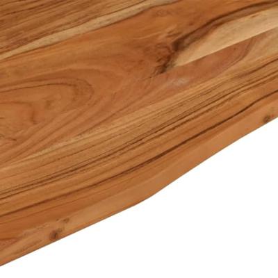 Bureaublad rechthoekig 100x60x2,5 cm massief acaciahout