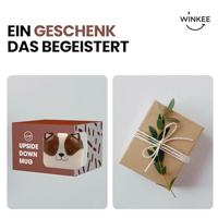 Ondersteboven Hond Mok - thumbnail