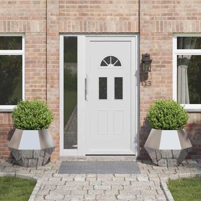 Plantenbak 2 pcs Zilver 75 x 75 x 60 cm Roestvrij staal