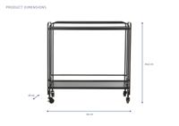 Gang DKD Home Decor Zwart 80 x 28 x 80,5 cm - thumbnail