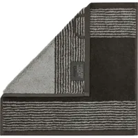 Cawö Cawö Two-Tone Gezichtsdoekje 30x30 basalt - thumbnail
