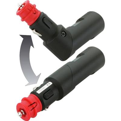 ProCar Winkelb.Sicherheits-Unistecker 8A/6-24V Universele veiligheidsstekker (omknikbaar) met boorgat voor 3 mm LED Stroombelasting (max.): 8 A Geschikt voor