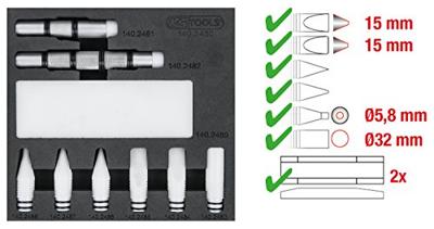 KS Tools 140.2480 Draagset, 10-delig