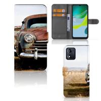 Motorola Moto E13 4G | Telefoonhoesje met foto | Vintage Auto - thumbnail