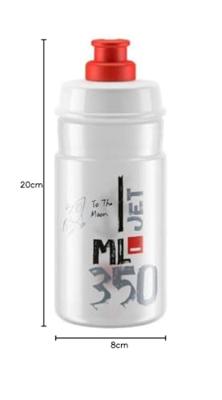 Elite bottle jet transparent 350ml