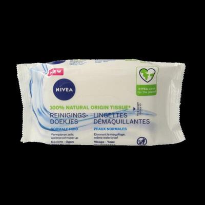 Nivea Verfrissende doekjes normale/gemengde huid 25 Stuks