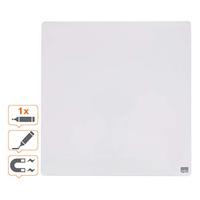 Nobo Mini whiteboard, magnetisch, tegel zonder lijst, 36 x 36 cm - thumbnail