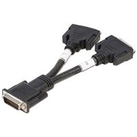 Lindy 41009 adapterkabel zwart, dms59 (lfh) naar 2X dvi-i - thumbnail