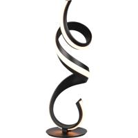 LED Tafellamp - Cinque Cisenna - 1 Lichtpunt van 17 Watt - Dimbaar - Aanpasbare Lichtkleur - Snoerschakelaar - Mat Zwart - Metaal - thumbnail