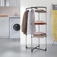 Tomado Metaltex Droogtoren Fortino 3 25M 69x64x134 cm Zilver - thumbnail