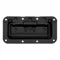 Adam Hall 340822BLK Inbouw handgreep PVC zwart - thumbnail