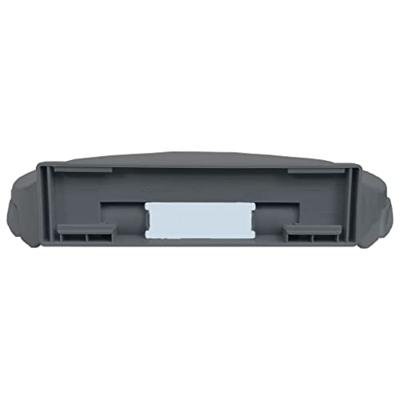 VidaXL Toiletbril soft-close ovaal grijs VidaXL Toiletbril soft-close ovaal grijs