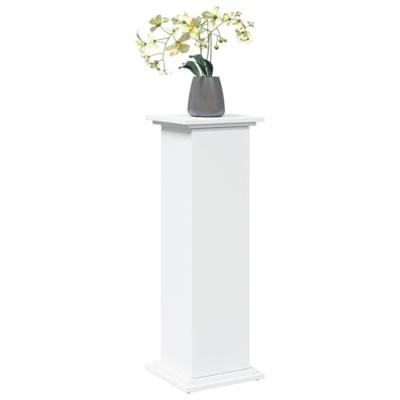 Sokkel met opbergruimte 31x30x90 cm bewerkt hout wit