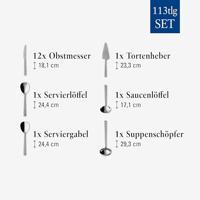 VILLEROY & BOCH - Boston - Bestekset 12 persoons 113-dlg lunch - thumbnail