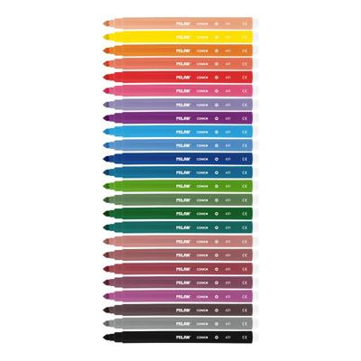 Markeerstiften Milan 24 MAXI Multicolour - thumbnail