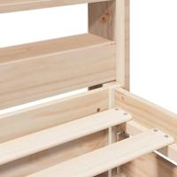 Bedframe zonder matras massief grenenhout 120x200 cm - thumbnail