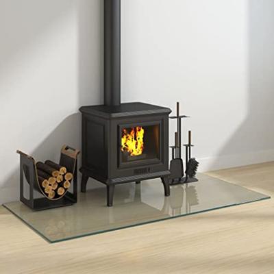 VidaXL Glasplaat openhaard rechthoekig 120x60 cm