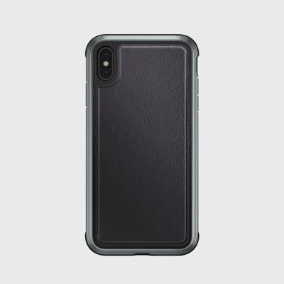 X-Doria Defense Lux Leather cover iPhone XS Max zwart - XD-DEFLUXL-IPHXP-BLK X-Doria Defense Lux Leather cover iPhone XS Max zwart - XD-DEFLUXL-IPHXP-BLK