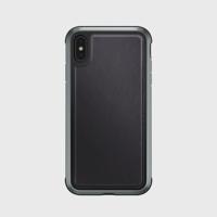 X-Doria Defense Lux Leather cover iPhone XS Max zwart - XD-DEFLUXL-IPHXP-BLK - thumbnail