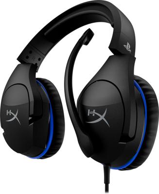 HyperX Cloud Stinger (PS4 Licensed) Over Ear headset Kabel Stereo Zwart/blauw Gamen