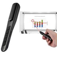 MC Saite PR-28 2.4GHz Wireless Fly Air Mouse Red Laser Presenter PowerPoint Clicker Representation Remote Control Pointer without USB Charging Cable - thumbnail