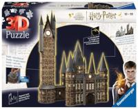Ravensburger 3d puzzel hogwarts astronomie toren (night edition), 540st. - thumbnail