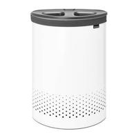 Brabantia wasbox 55 liter met kunststof deksel white - thumbnail