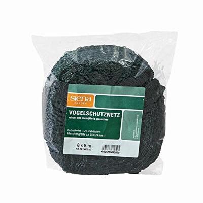 Siena Garden 25300-2-36 Vogelbeschermnet 8x8m, Profi 20x20mm, bandjes 1 stuk(s)