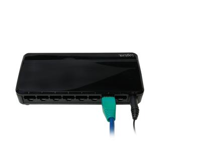 LogiLink NS0106 netwerk-switch Unmanaged L2 Gigabit Ethernet (10/100/1000) Zwart
