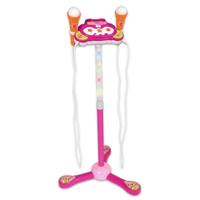 Bontempi stage microfoon roze - thumbnail