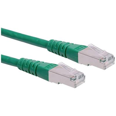 ROLINE patchkabel Cat.6 (Klasse E) S/FTP (PiMF), groen, 3 m