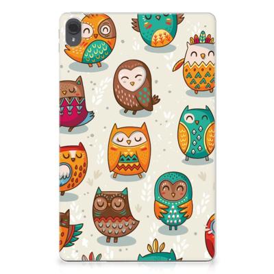 Lenovo Tab P11 | P11 Plus Back Case Vrolijke Uilen Lenovo Tab P11 | P11 Plus Back Case Vrolijke Uilen