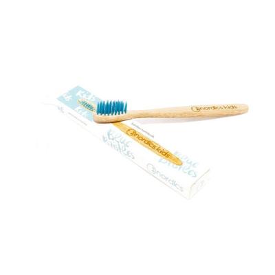 Nordics Vegan Kindertandenborstel - Blauw Nordics Vegan Kindertandenborstel - Blauw