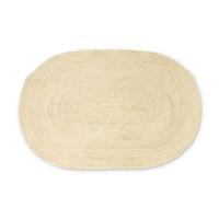Vloerkleed riet ovaal - naturel - 120x180 cm - thumbnail