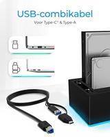 ICY BOX IB-127CL-U3 Dockingstation voor 2x HDD/SSD met clone functie - thumbnail