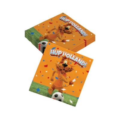 Loeki De Leeuw Servetten Oranje WK/EK (8st)