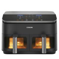 Friggitrice senza olio COSORI - Doppio cestello Chef Edition - Capacità 8,5 l - 2 cestelli - 8 programmi - 1750 W - Nero - thumbnail